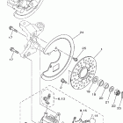 RAPTOR 660 -YFM660RS-B Передний тормозной суппорт