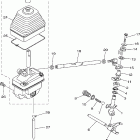 Bruin 350  YFM350BAT Вал переключения