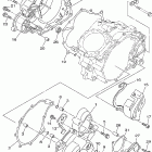 RAPTOR 660 -YFM660RS-B Крышка картера двигателя