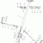 YFZ450S-B Рулевое управление