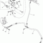 YFZ450S-B Главный тормозной цилиндр,передний