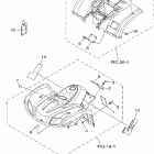 Bruin 350  YFM350BAT Наклейки 1