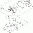 YFZ450S-B Фонарь задний