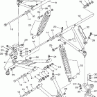 RAPTOR 660 -YFM660RS-B Передняя подвеска колес