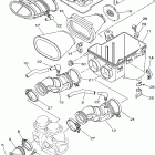 RAPTOR 660 -YFM660RS-B Впускная система