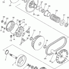 Rhino 660 Hardwoods Сцепление