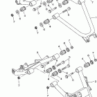 Rhino 660 Hardwoods Бугель (задний рычаг)