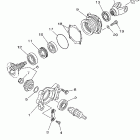Kodiak 400 2WD Промежуточный ведущий вал