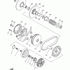 KODIAK 450 REAL TREE YFM450FAHR Сцепление