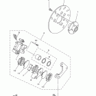 KODIAK 450 REAL TREE YFM450FAHR Задний суппорт тормозной