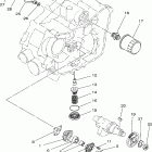 Kodiak 400 2WD Масляный насос