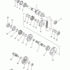 KODIAK 450 REAL TREE YFM450FAHR Трансмиссия
