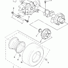 Pro Hauler 1000 Задняя ось и крепление колес