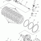 YFZ450S Сцепление