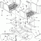 Kodiak 400 4X4 Подножки