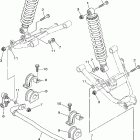 Rhino 660 Hardwoods Задняя подвеска