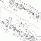Raptor 50 Заднее колесо