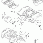 Grizzly 660 Auto 4X4 Wetland Emblem label wetland
