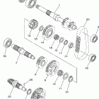 Kodiak 400 4X4 Трансмиссия