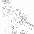 YFM660RR-C/YFM660RR-B Передний тормозной суппорт