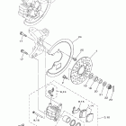 Raptor LE 660R Передний тормозной суппорт