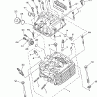 YFM660RR-C/YFM660RR-B Головка цилиндра