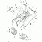 Raptor LE 660R Заднее крыло