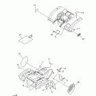 Kodiak 450 Automatic  4x4 Наклейки 1