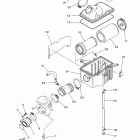 Kodiak 400 Automatic  4x4 Впускная система