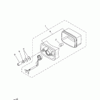 Grizzly 660 Фонарь задний