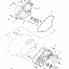 Big Bear 400 4X4 Крышка картера двигателя