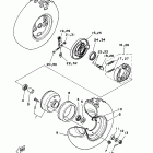 Raptor 80 Переднее колесо