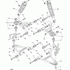 Kodiak 400 Передняя подвеска колес