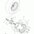Raptor LE 660R Переднее колесо