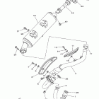 Raptor LE 660R Выхлопная система