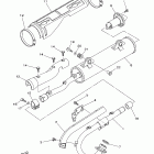 Kodiak 400 Выхлопная система