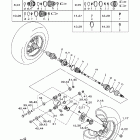 Grizzly 660 Заднее колесо