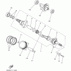 Kodiak 400 Automatic  4x4 Коленчатый вал и Поршень