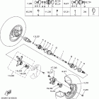 YFM660FR Переднее колесо