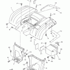 Big Bear 400 4X4 Заднее крыло