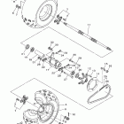 Banshee Заднее колесо
