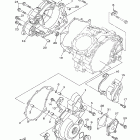 Raptor LE 660R Крышка картера двигателя