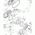 Grizzly 660 Крышка картера двигателя