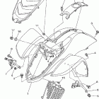 YFM660RR-C/YFM660RR-B Переднее крыло