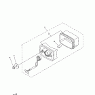 Kodiak 400 Фонарь задний