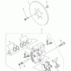 Grizzly 660 Задний суппорт тормозной