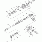 Kodiak 400 Automatic  4x4 Промежуточный ведущий вал