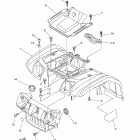 Kodiak 400 Переднее крыло
