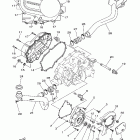 Kodiak 400 Крышка картера двигателя