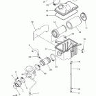 KODIAK 450 REAL TREE YFM450FAHR Впускная система